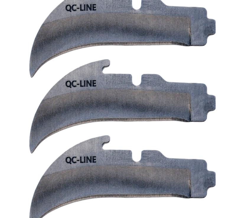 Lockback Quick-Change 3pc Lineman Pointed Blade Pack