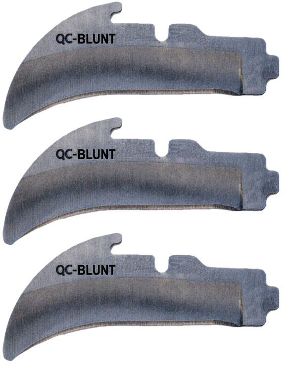 Lockback Quick-Change 3pc Lineman Blunted Blade Pack