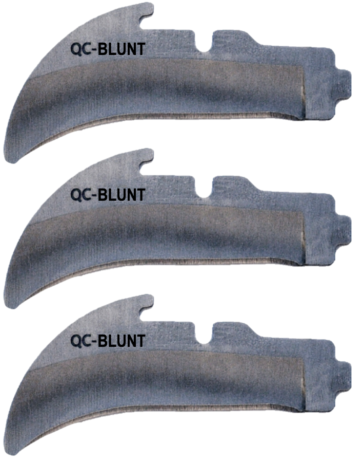 Lockback Quick-Change 3pc Lineman Blunted Blade Pack