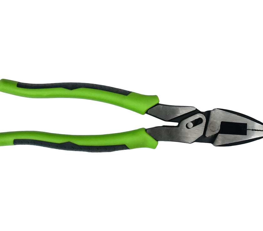 9" Compound Action Lineman Pliers