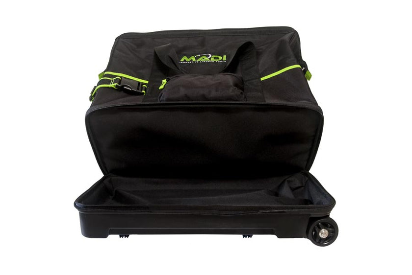 MADI Lineman Dual Compartment Tool & Gear Bag w/ Wheels