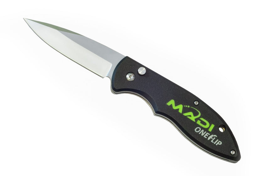 OneFlip™ Straight Pointed Lineman Knife